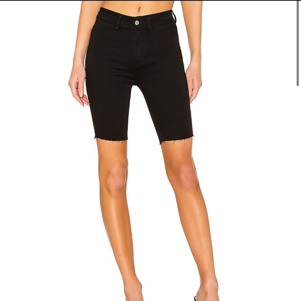 Free People | So Chic Biker Short in Black